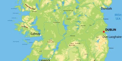 Asendus-kaart, iirimaa