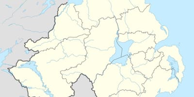 Põhja-iirimaa kaart, rannad 